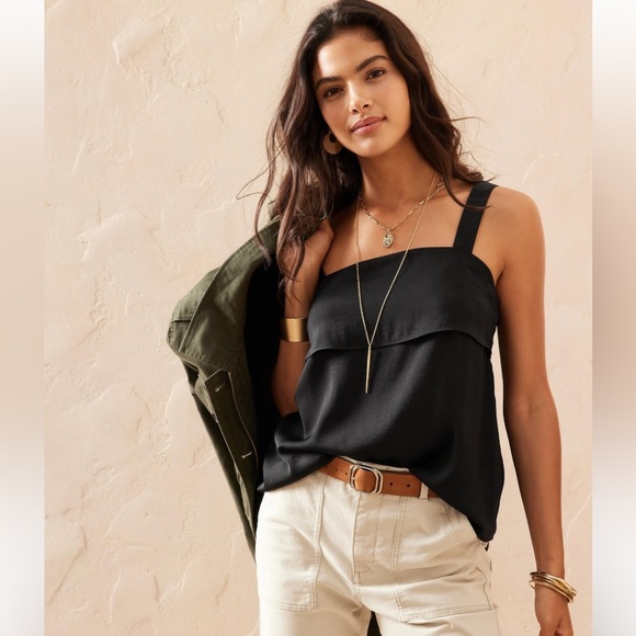 Banana Republic back bow tank top - Picture 1 of 4